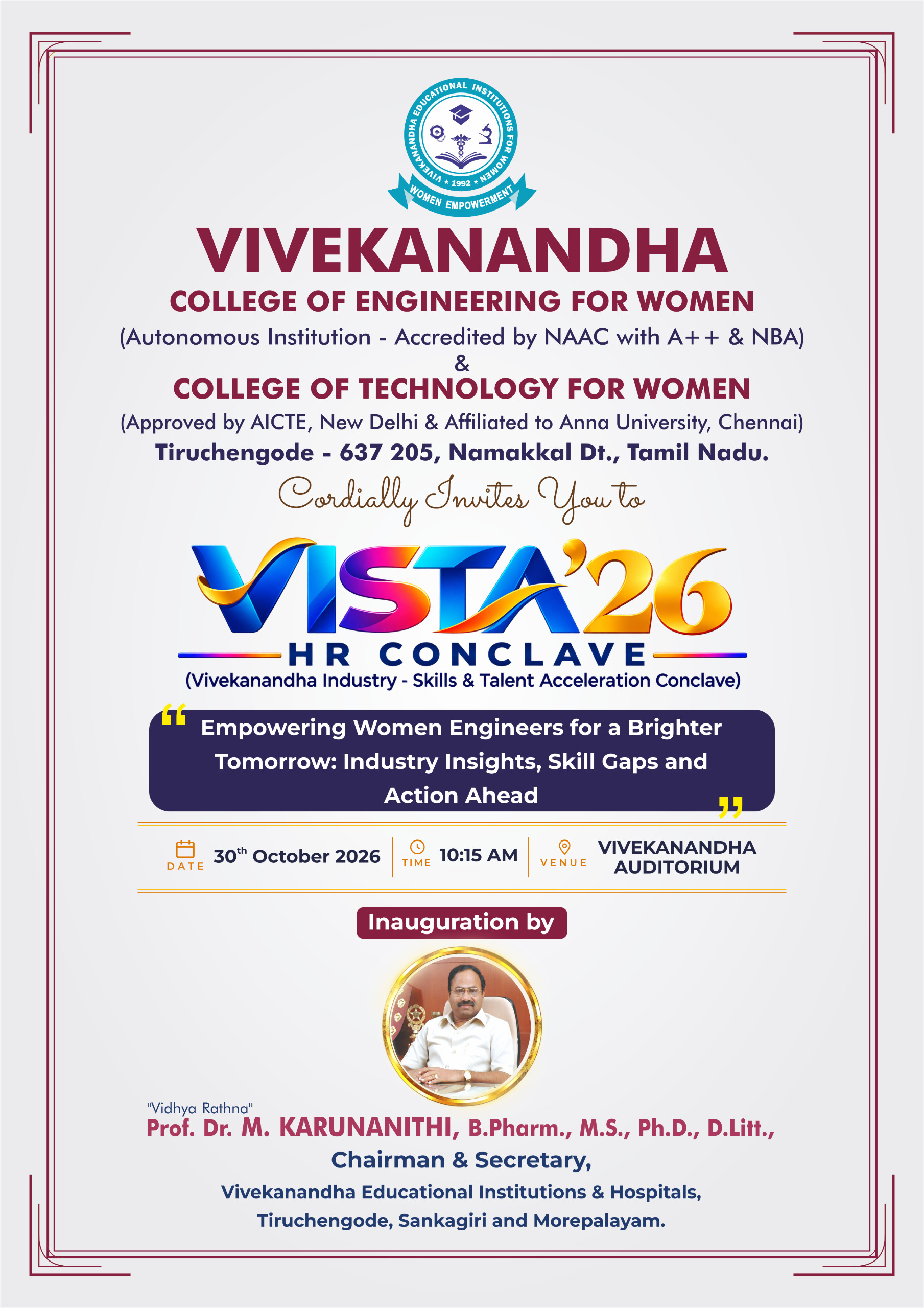 VISTA'2026 HR CONCLAVE